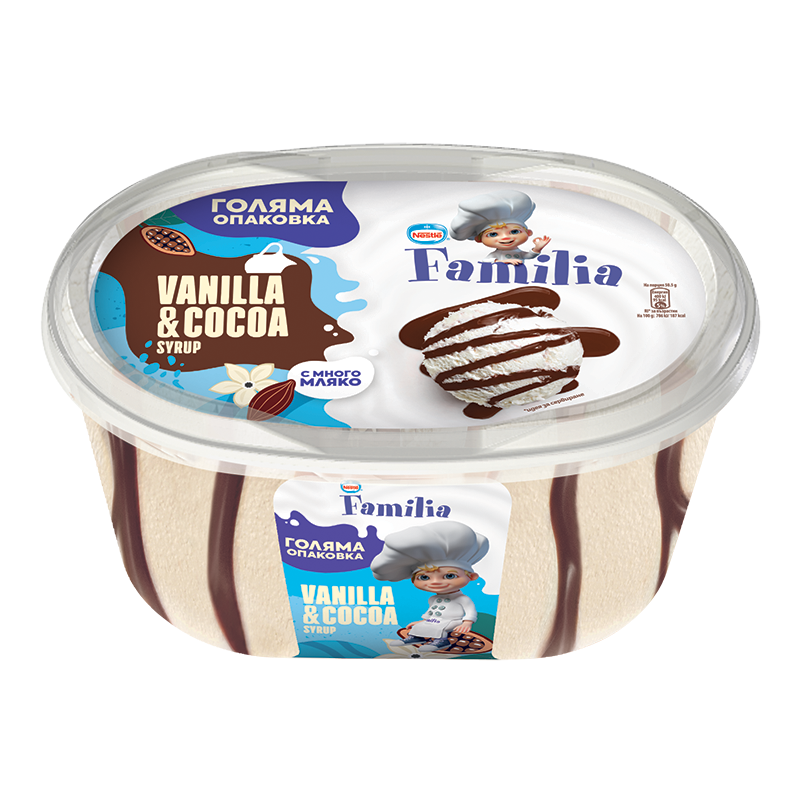 FAMILIA Vanilla & Cocoa syrup
